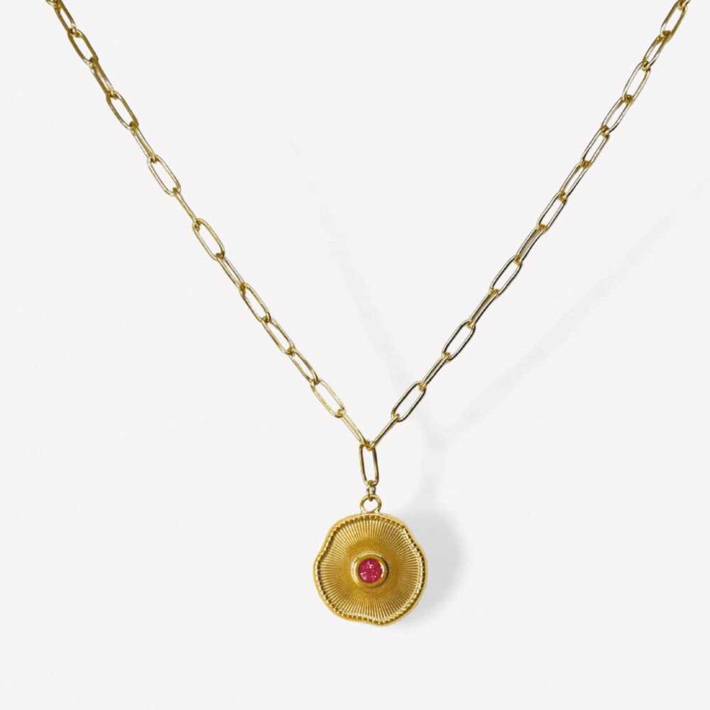 Collier Ava - Médaillon  | Gaou Bijoux