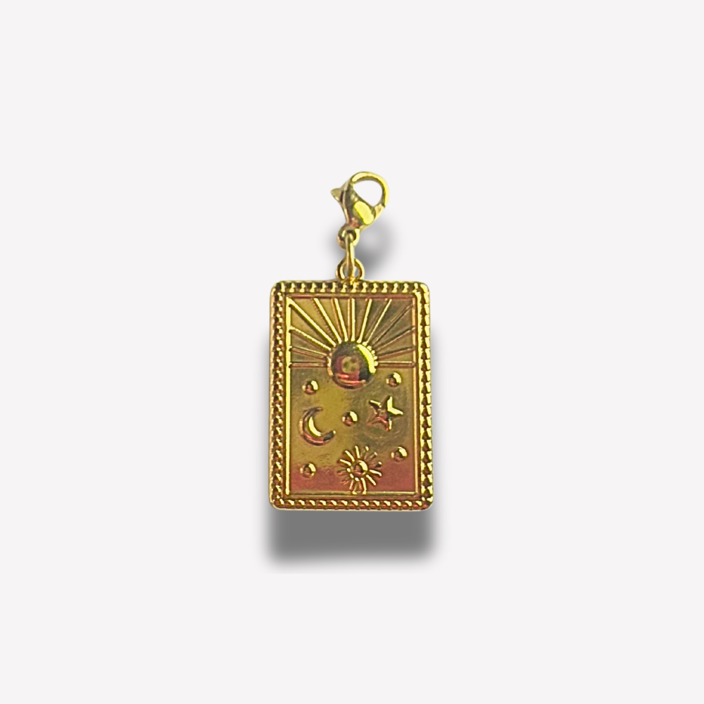 Charm Médaillon Carte univers  | Gaou Bijoux