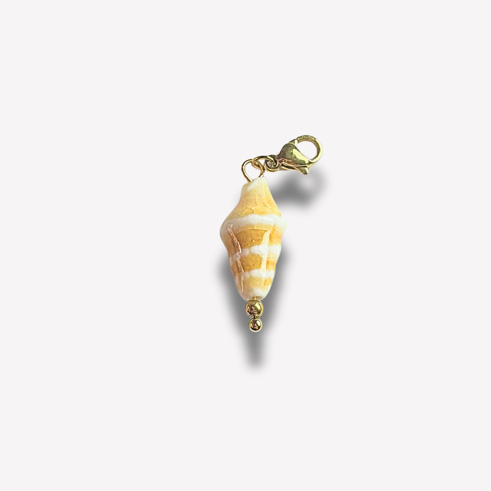 Charm Coquillage Beige  | Gaou Bijoux