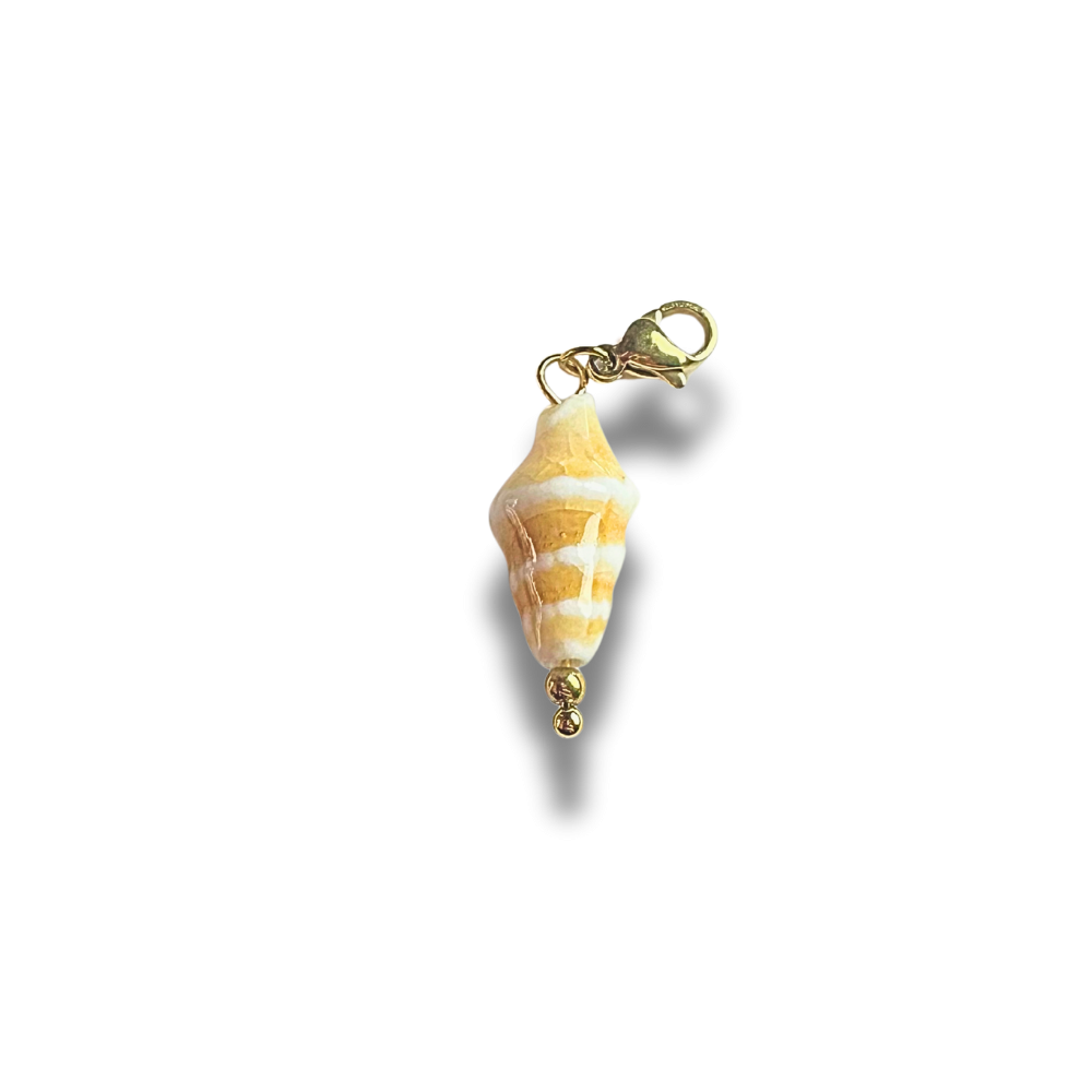 Charm Coquillage Beige  | Gaou Bijoux