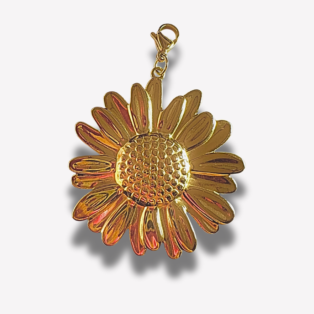 Charm Grosse Fleur Soleil  | Gaou Bijoux