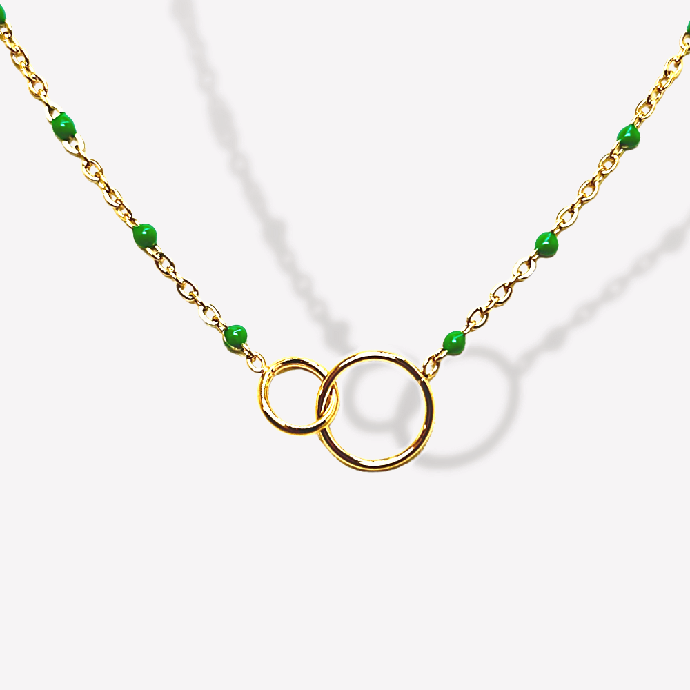 Collier Cercle à perle | Gaou Bijoux