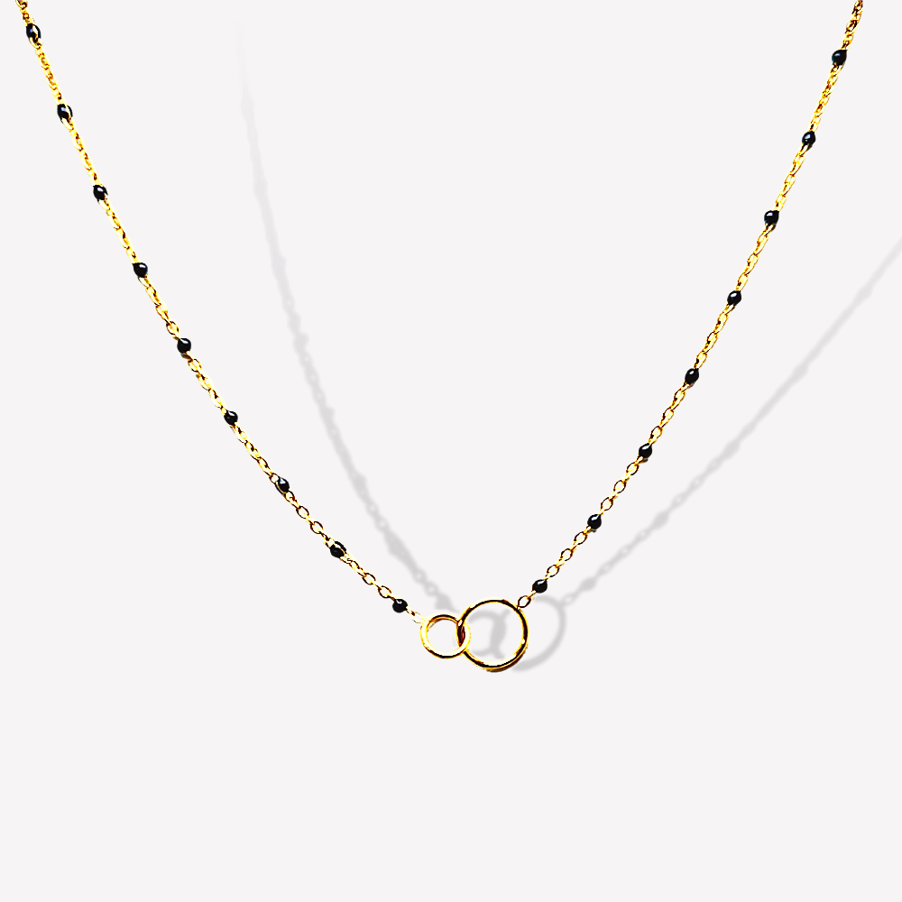 Collier Cercle à perle  | Gaou Bijoux