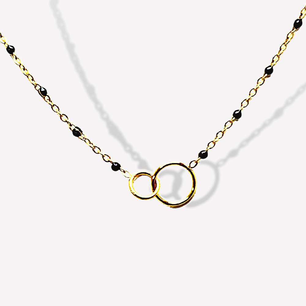Collier Cercle à perle  | Gaou Bijoux