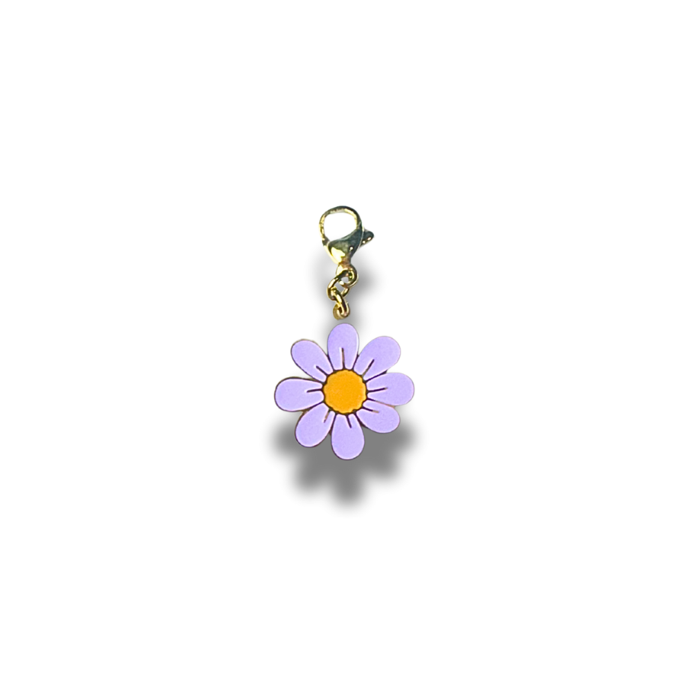 Charm Fleur Violette  | Gaou Bijoux