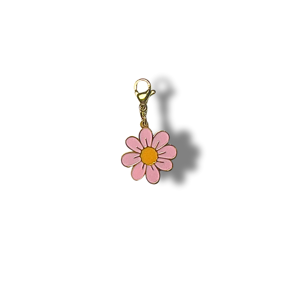 Charm Fleur Rose  | Gaou Bijoux