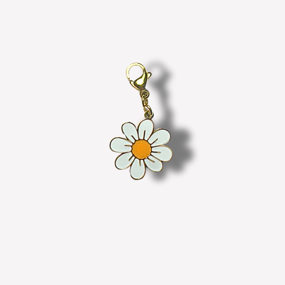 Charm Fleur Blanche  | Gaou Bijoux