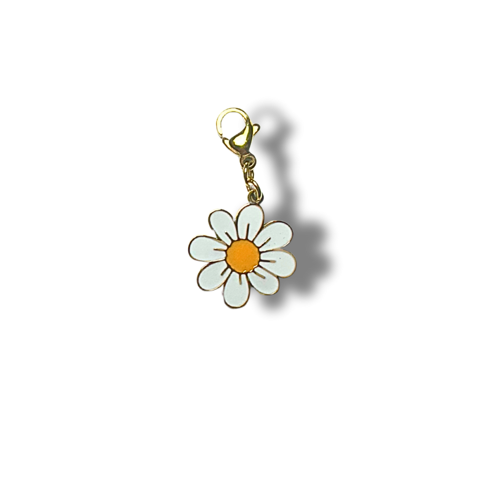 Charm Fleur Blanche  | Gaou Bijoux