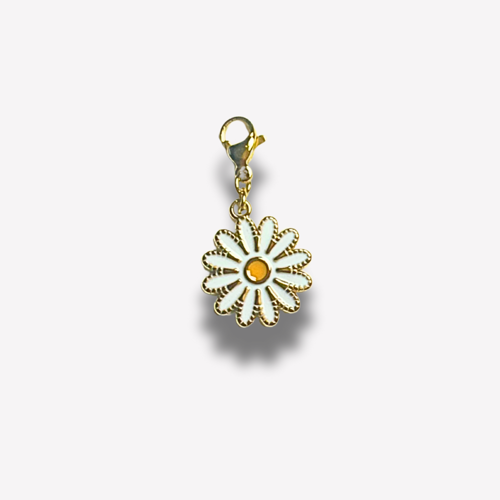 Charm Fleur Marguerite Dentelée  | Gaou Bijoux