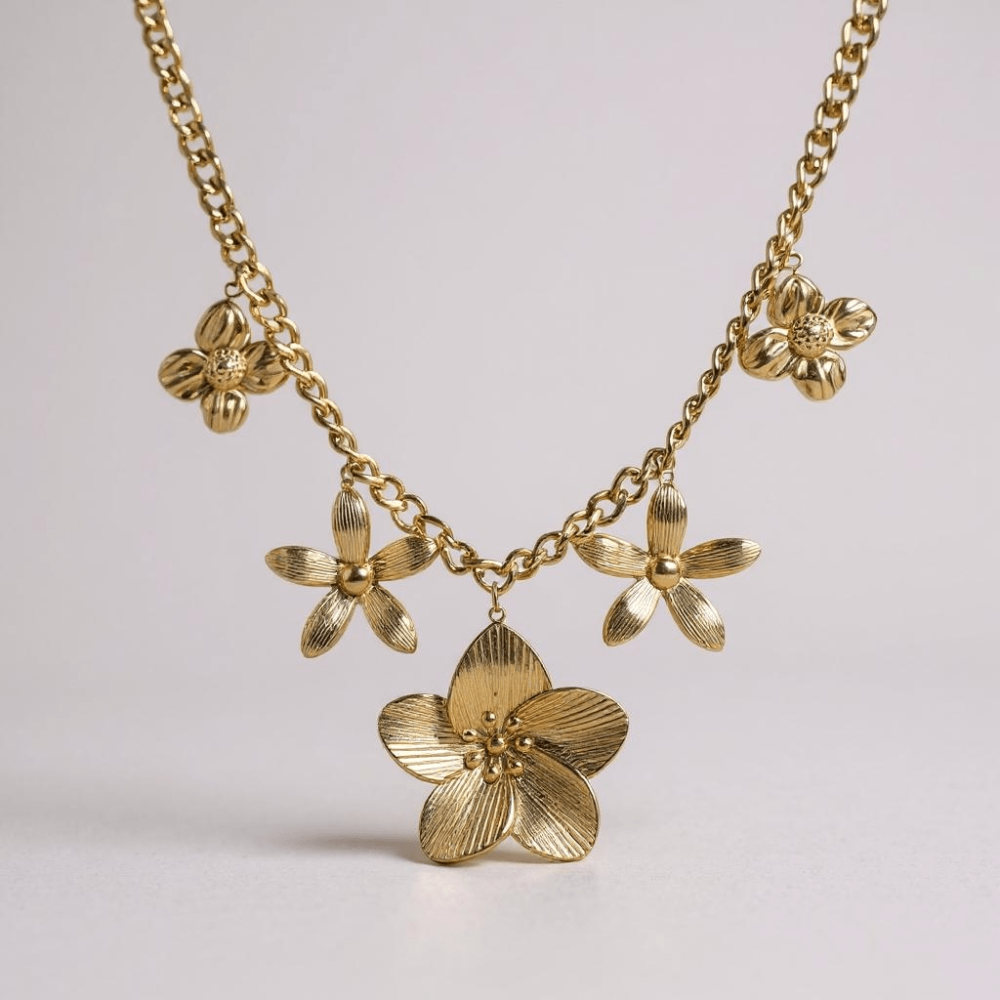 Collier Fleur d'Éclat  | Gaou Bijoux