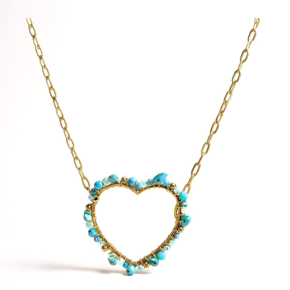 Collier Cœur Sauvage  | Gaou Bijoux