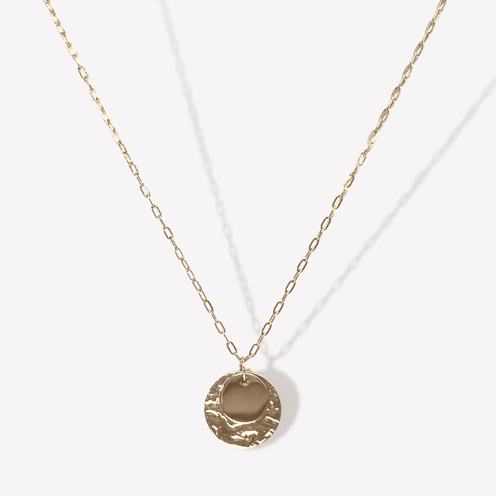 Collier double Médaillon  | Gaou Bijoux