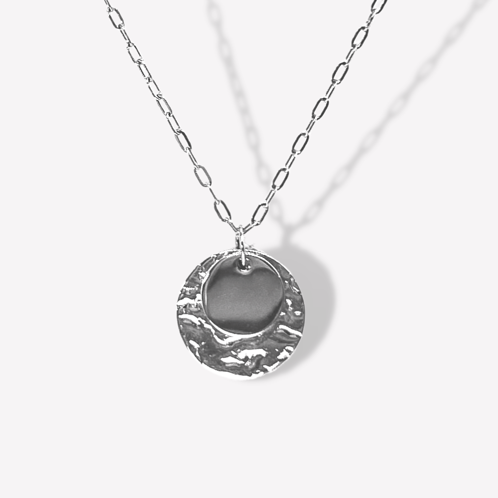 Collier double Médaillon  | Gaou Bijoux