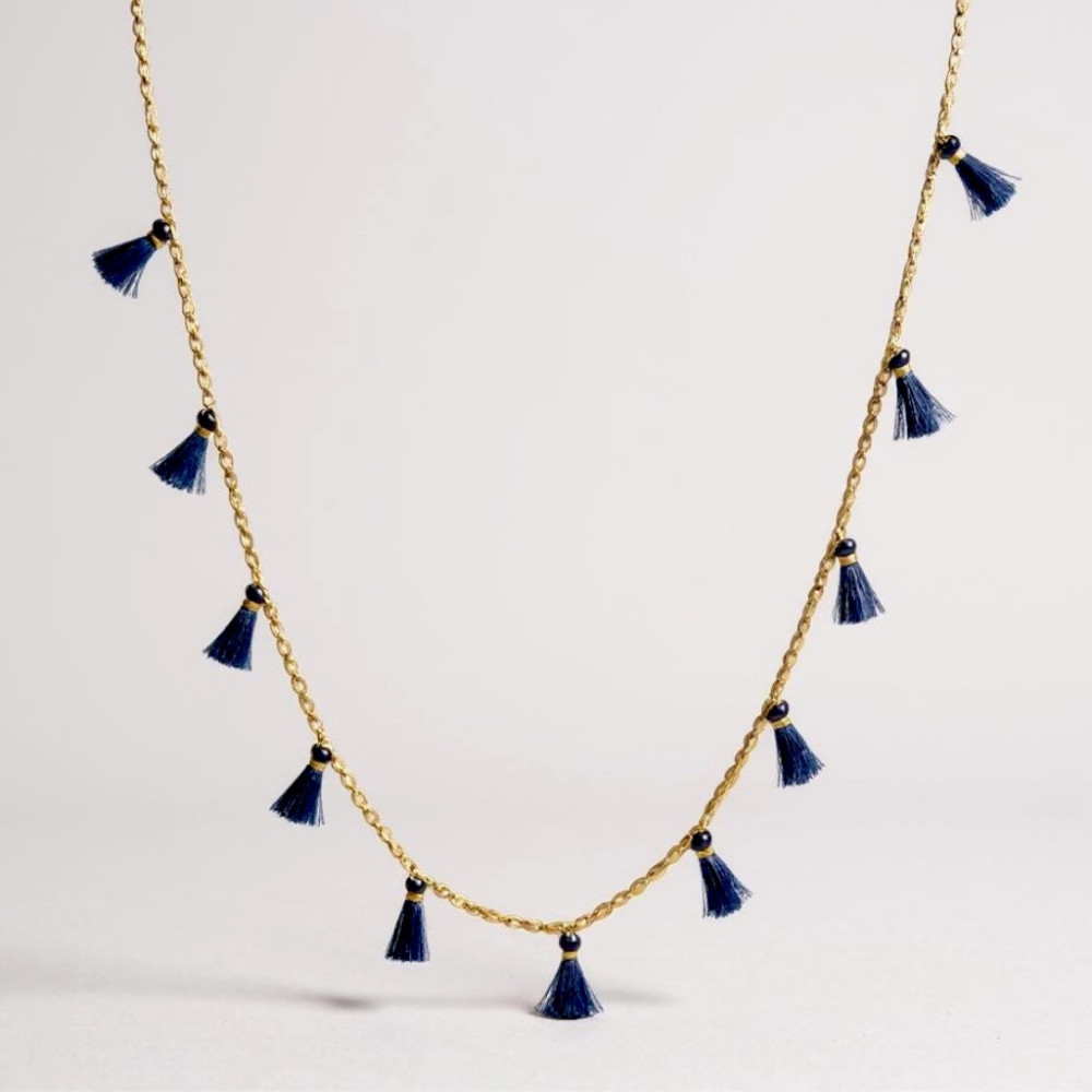 Collier Pompon  | Gaou Bijoux