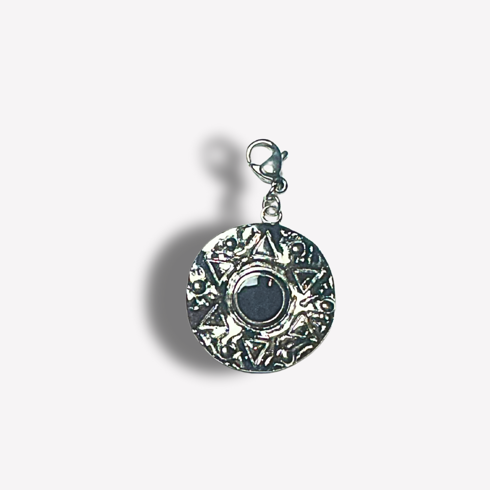 Charm Soleil & Lune Gravé | Colliers Charms Personnalisé