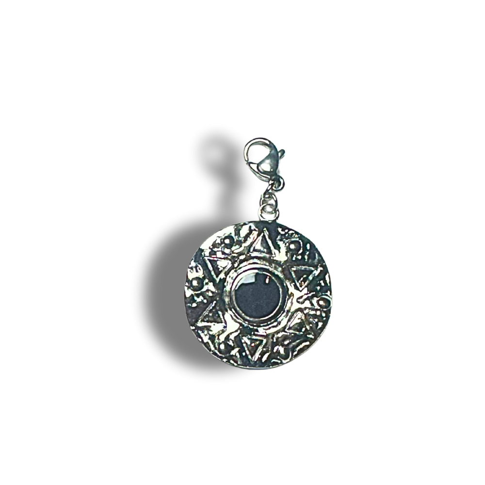 Charm Soleil & Lune Gravé