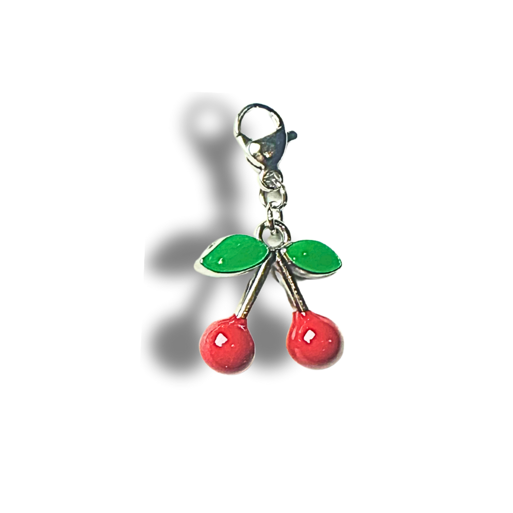Charm Cerises Émaillées | Colliers Charms Personnalisé