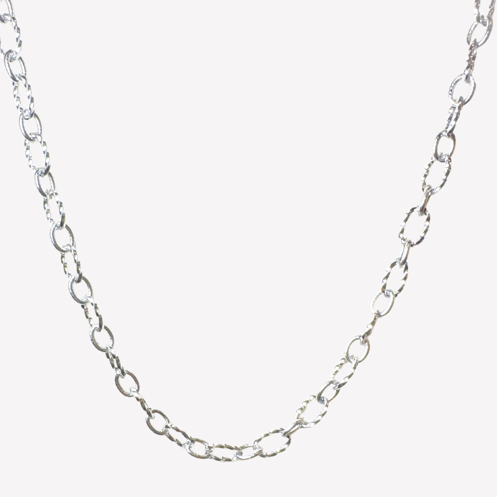 Chaîne Argentée Spéciale Charms| Colliers Charms Personnalisé