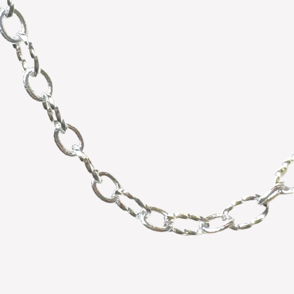 Chaîne Argentée Spéciale Charms| Colliers Charms Personnalisé