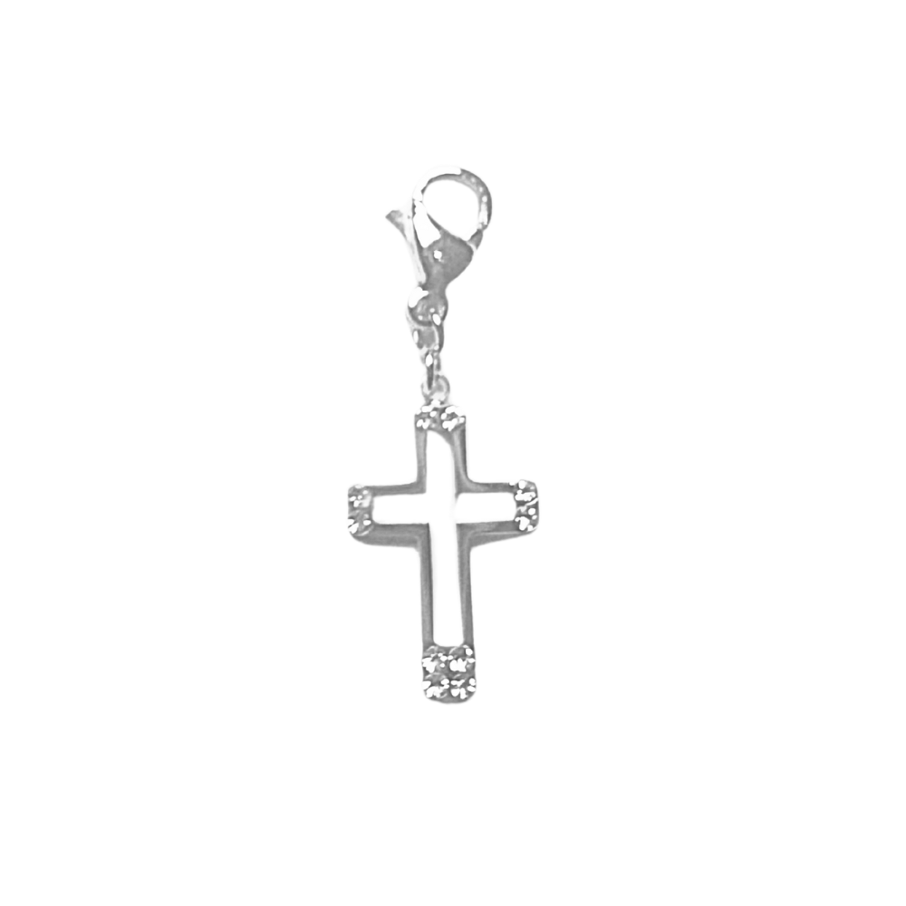 Charm Croix Strass