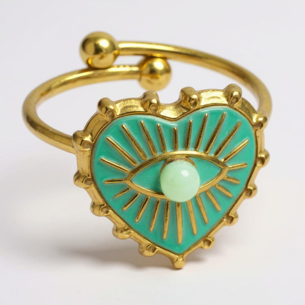 Bague Oeil-Coeur