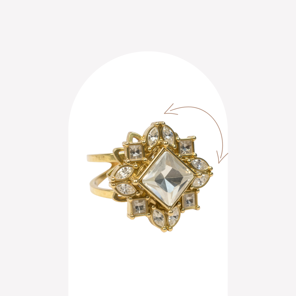 Bague Antistress Rotative   | Gaou Bijoux