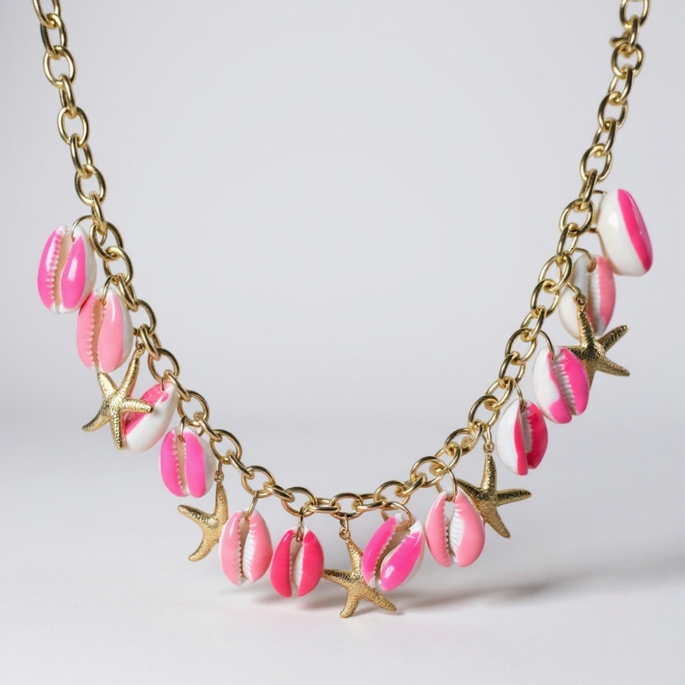 Collier coquillages & étoiles de mer – Bijou bohème chic été | Gaou Bijoux
