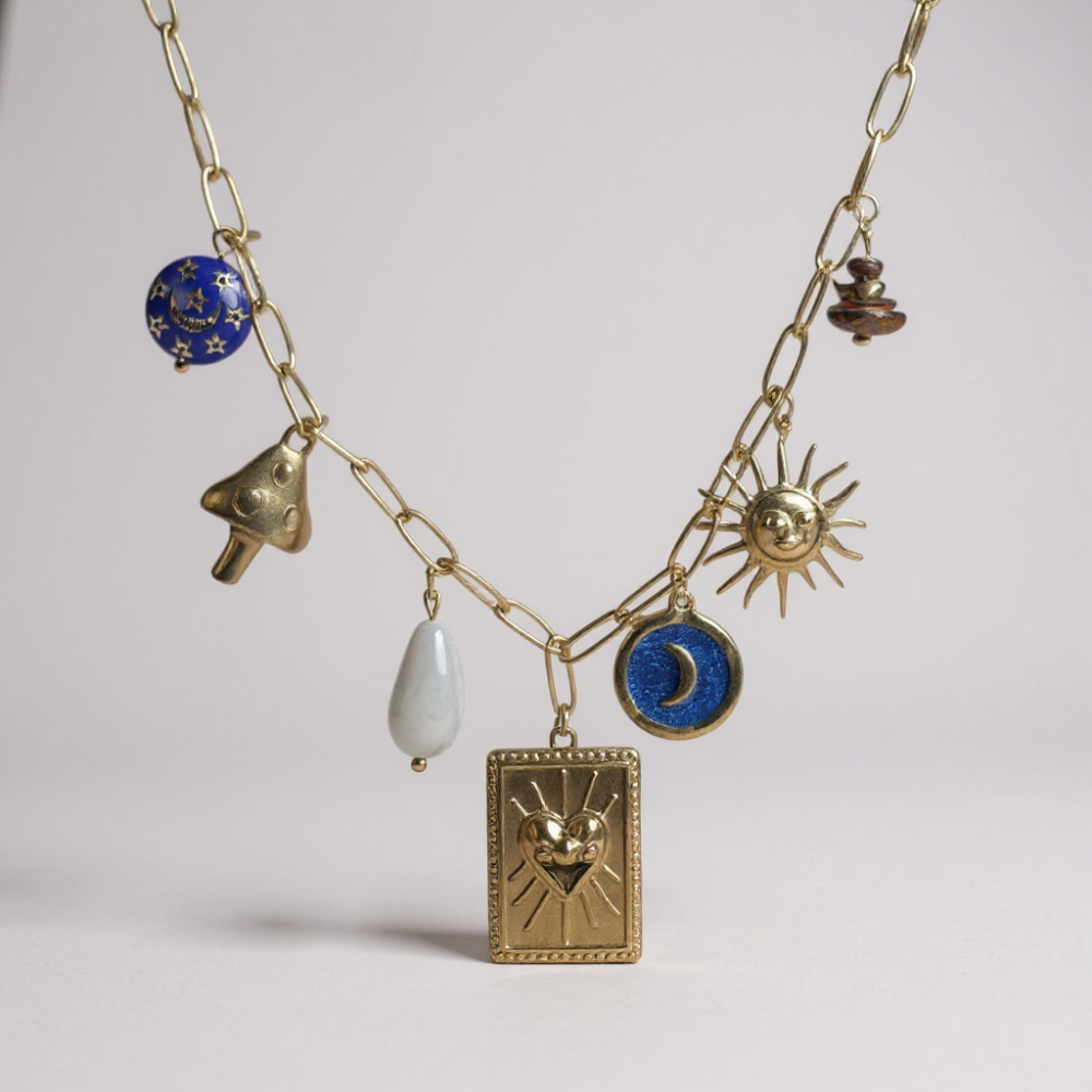 Collier pendentifs coquillages blancs – Bijou marin chic | Gaou Bijoux