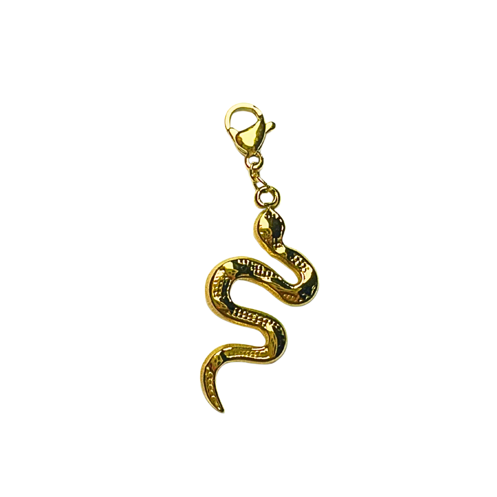 Charm Serpent Doré