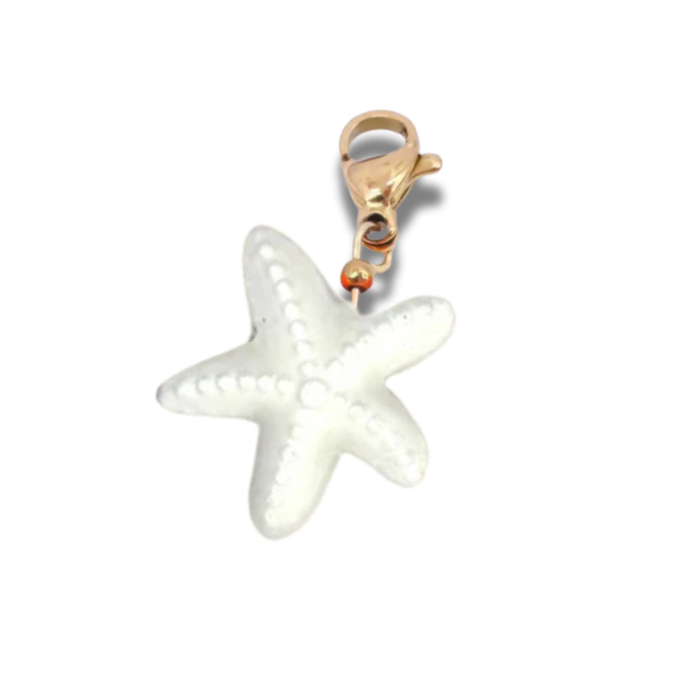 Charm Étoile de Mer Blanche