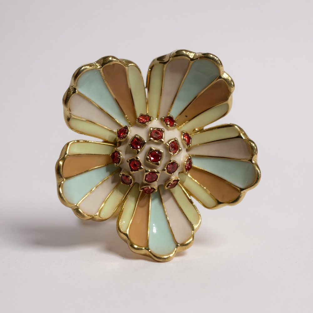 Bague Fleur en Acier Inoxydable | Bijoux Femme Élégants Gaou Bijoux