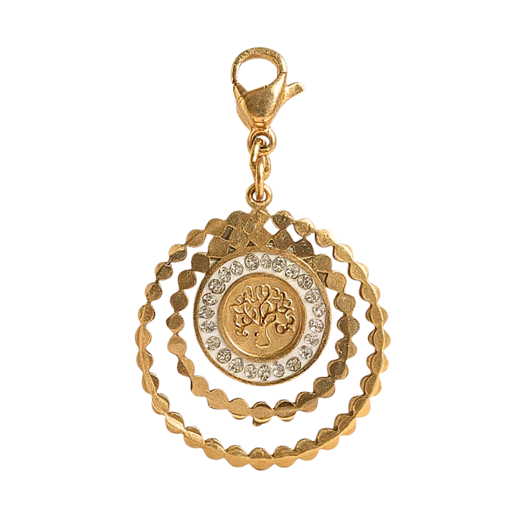 Charm Arbre de Vie Doré | Collier Charms Personnalisable | Gaou Bijoux