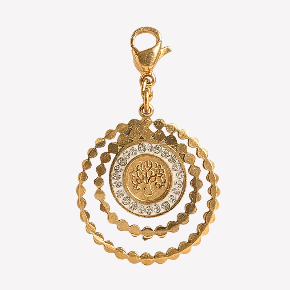 Charm Arbre de Vie Doré | Collier Charms Personnalisable | Gaou Bijoux