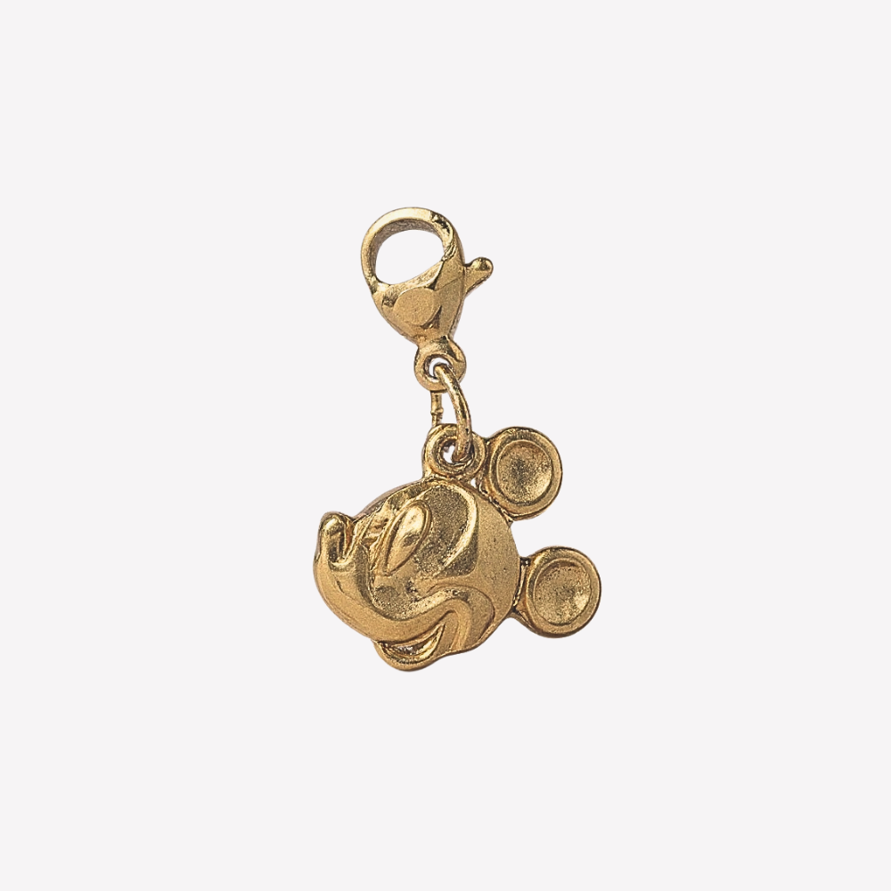 Charm Mickey Doré | Collier Charms Personnalisable | Gaou Bijoux