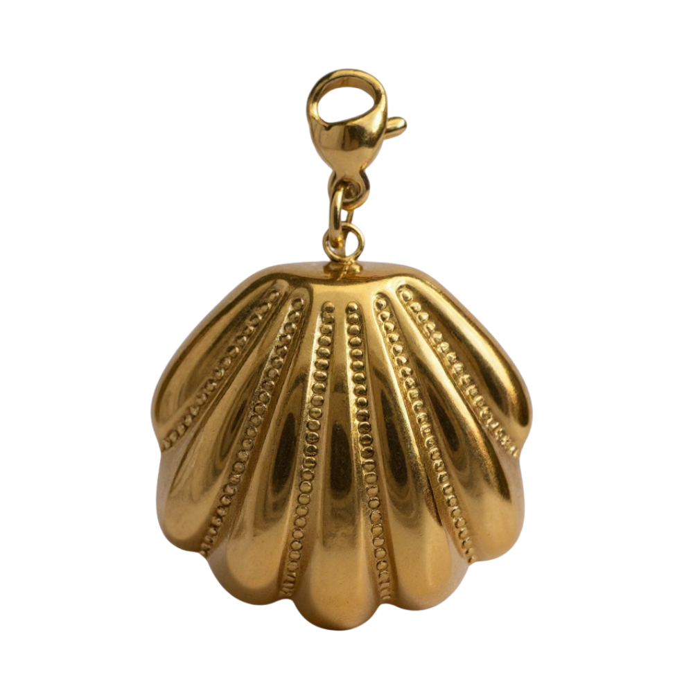 Charm Coquille Dorée