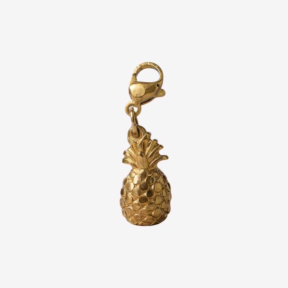 Charm Ananas Doré | Collier Charms Personnalisable | Gaou Bijoux
