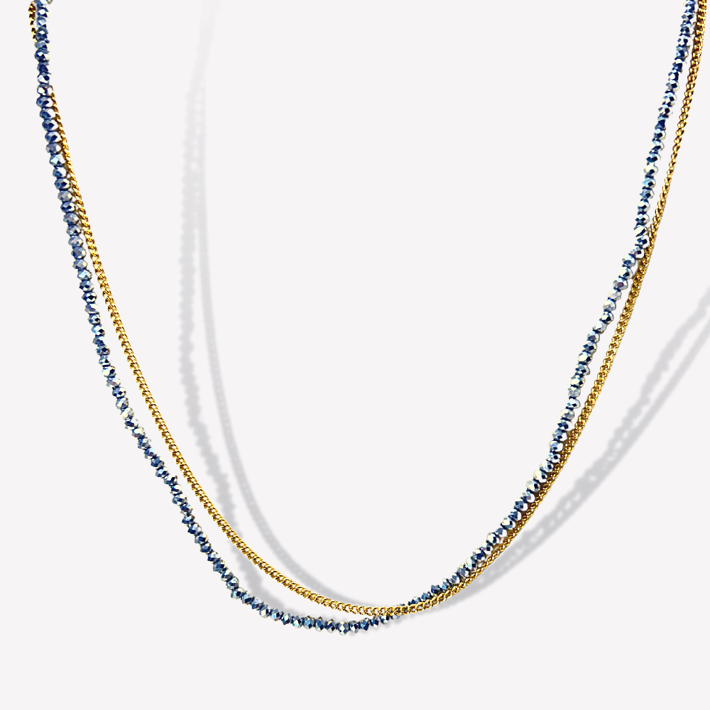 Collier Double brillant  | Gaou Bijoux