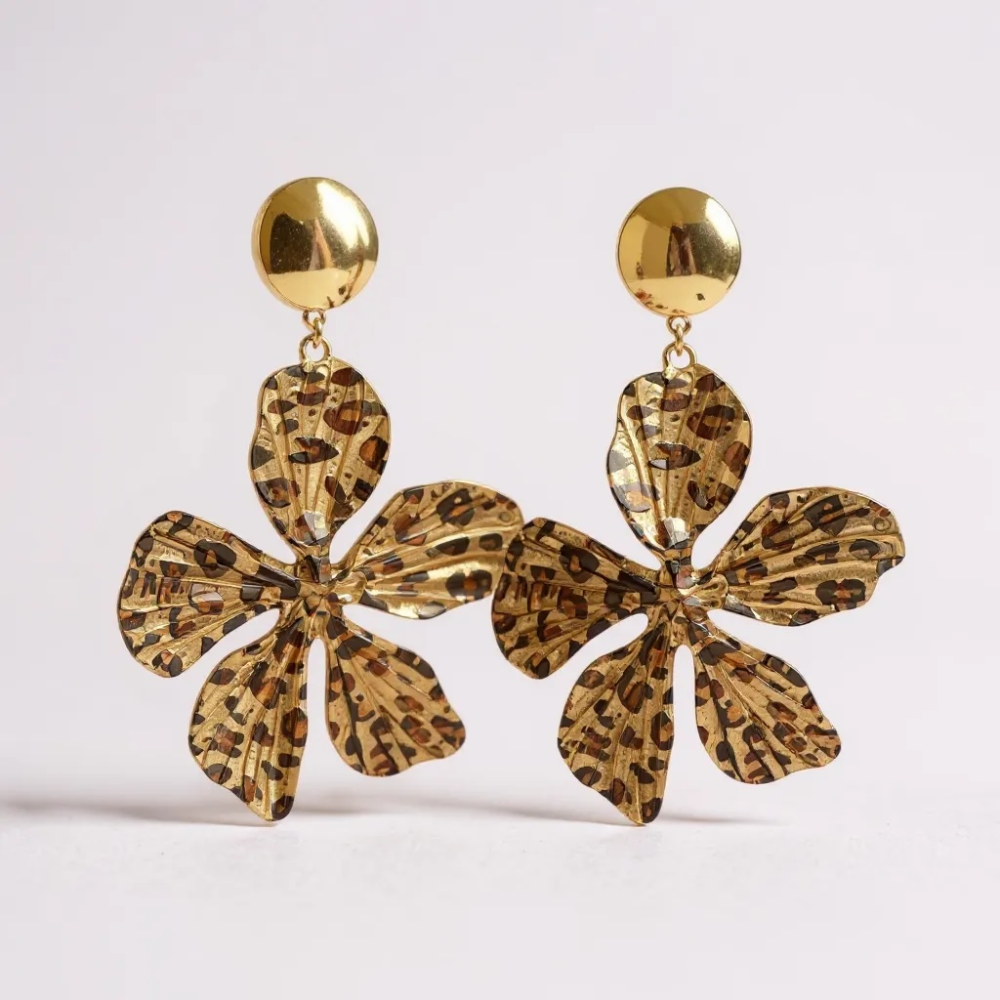 Boucles d’Oreilles Fleur – Déclinaisons Turquoise, Rose & Blanche | Gaou Bijoux