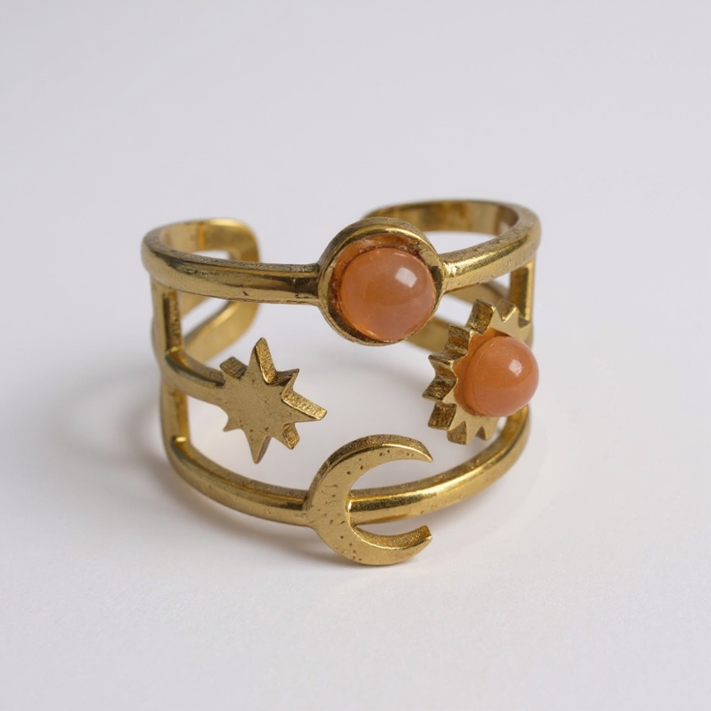 Bague constellation| Bagues acier inoxydable|Gaou Bijoux