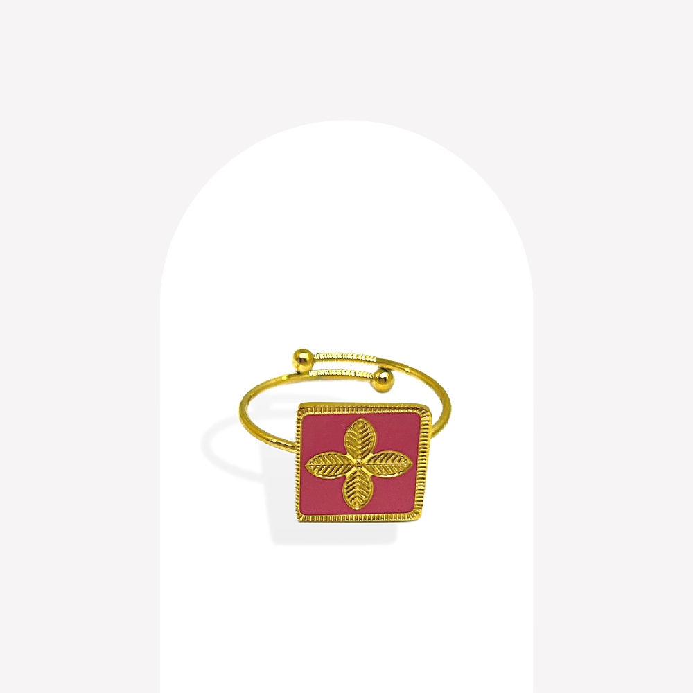 Bague Carré  | Gaou Bijoux