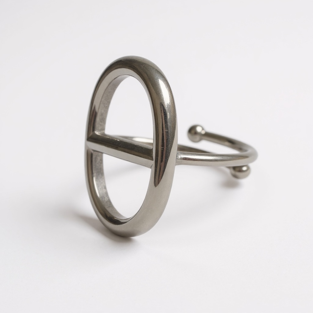 Bague maille marine doré ou argenté – bague acier inoxydable | Gaou Bijoux