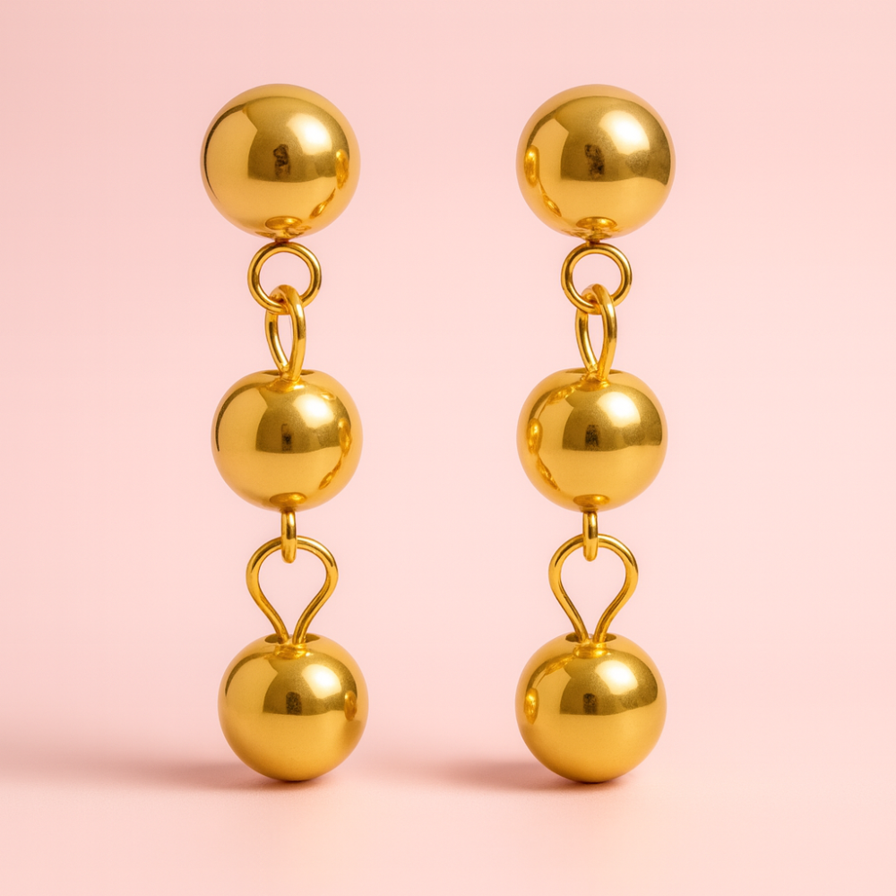 Boucles d'Oreilles Boules