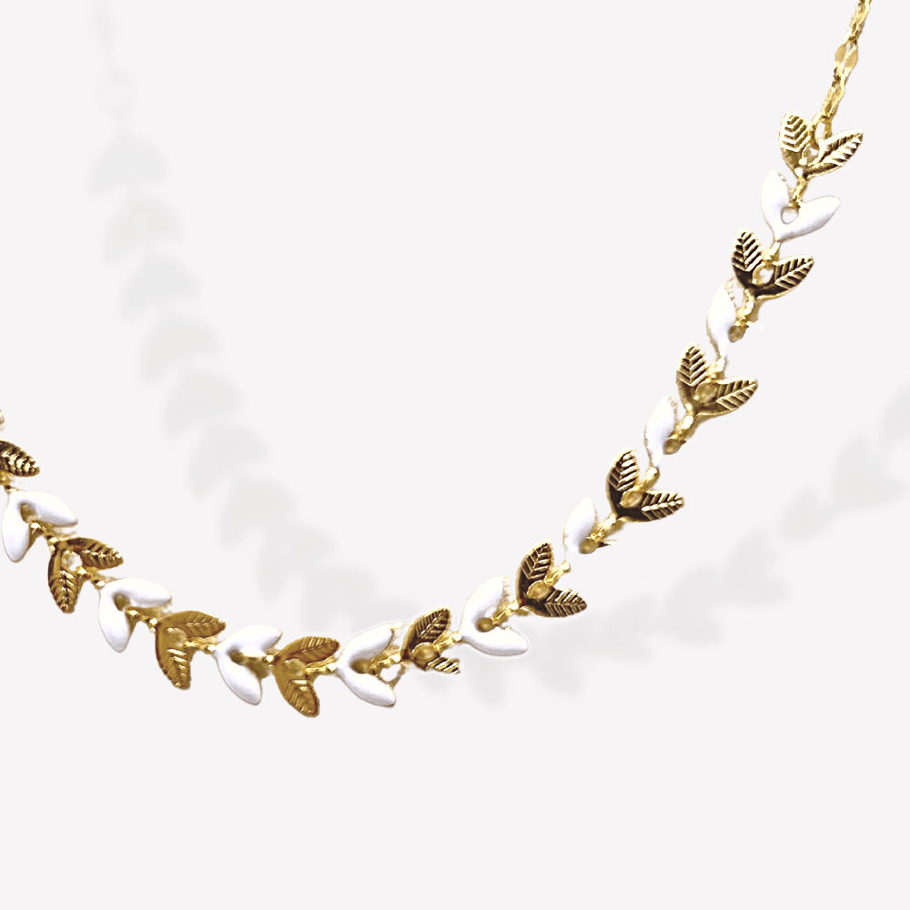 Collier Epi Blanc | Gaou Bijoux