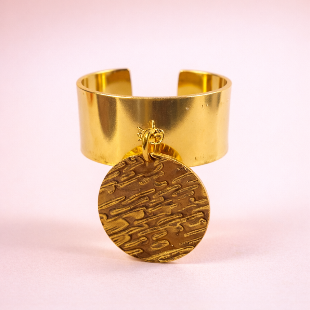 Bague Médaillon – Acier Inoxydable