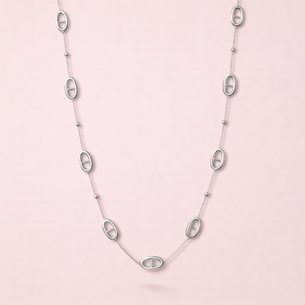 Collier Maille Marine – Sautoir doré en acier inoxydable | Gaou Bijoux