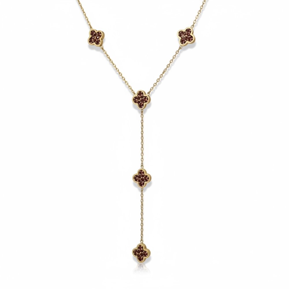 Collier Y – Trèfles