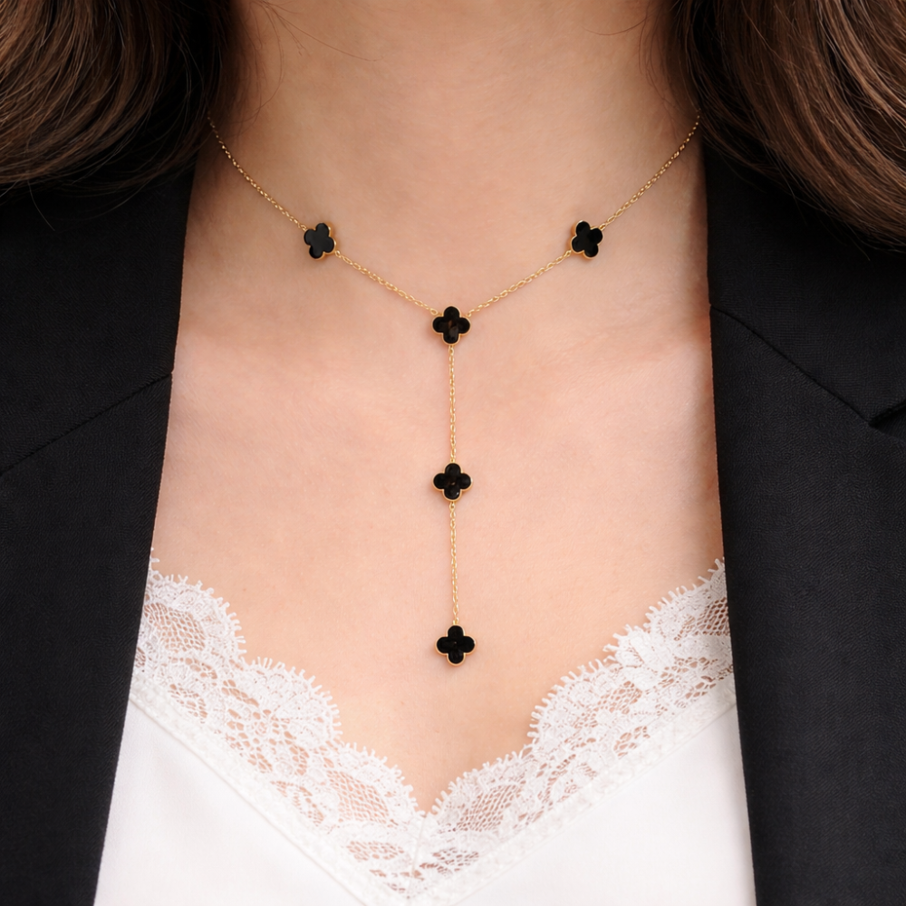 Collier Y – Trèfles
