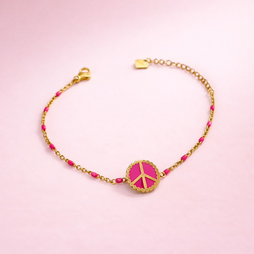 Bracelet Peace & Love