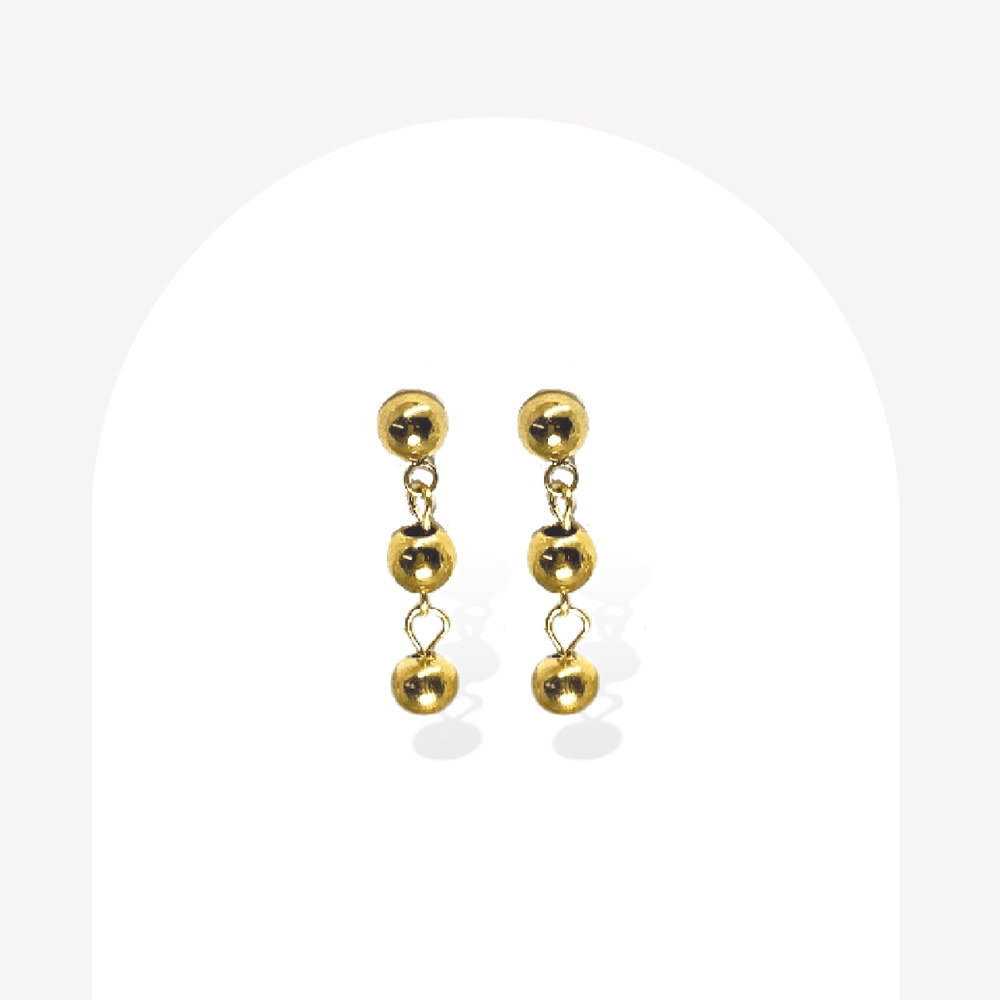 Boucles d'Oreilles Boules  | Gaou Bijoux