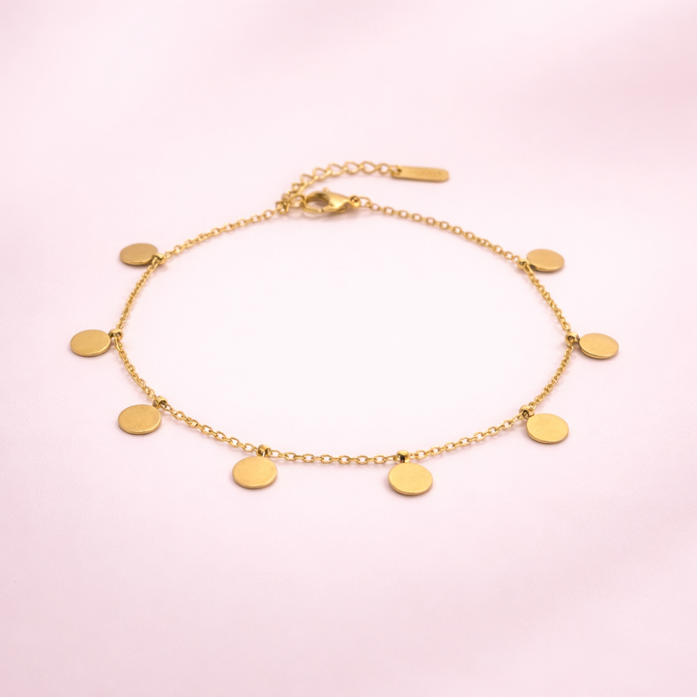 Bracelet Confetti doré acier inoxydable | Gaou Bijoux